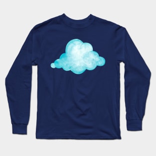 Blue cloud Long Sleeve T-Shirt